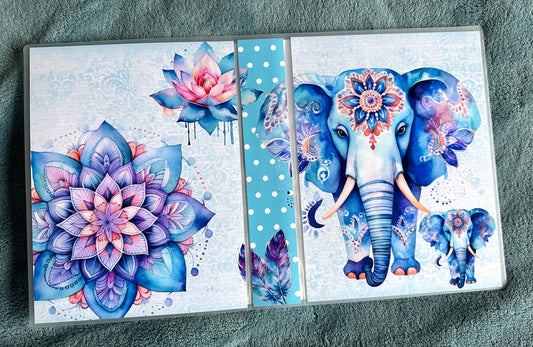 BLUE BOHO sticker album