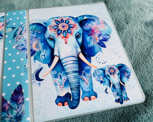 BLUE BOHO sticker album