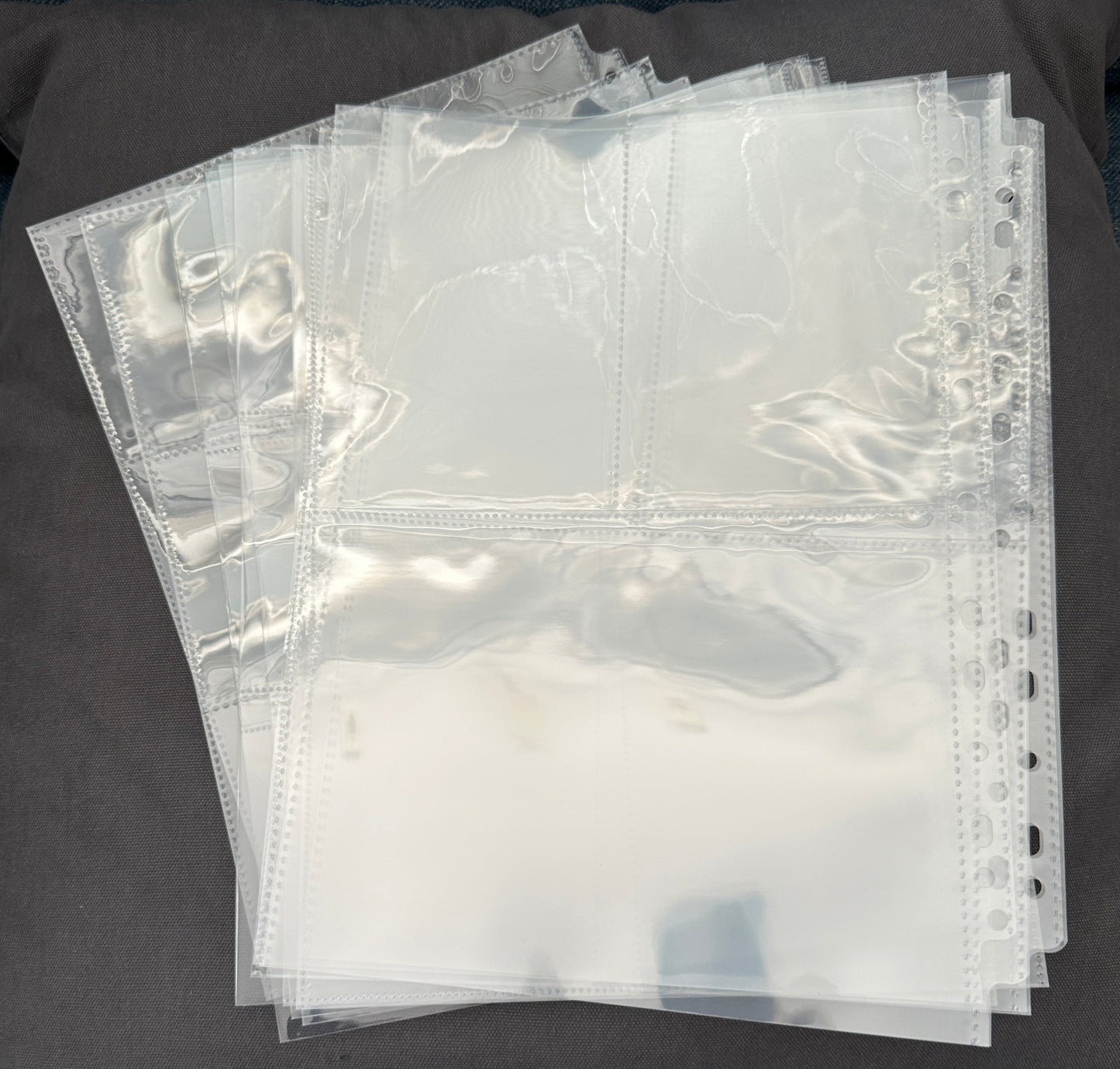 MIX SETT A4 PLASTLOMMER 15 STK pakke LARGE (m/u perm)