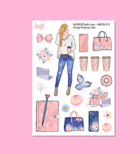 PLANNER GIRL - Sticker Sheet