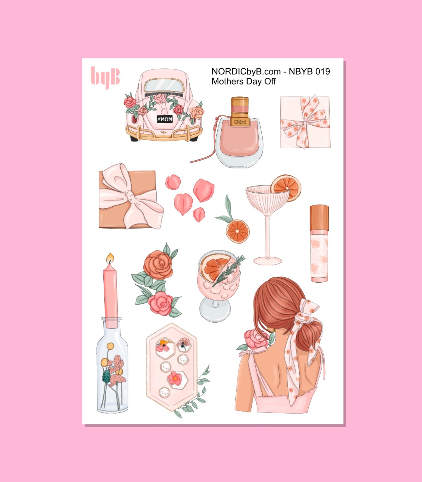 MOTHERS DAY OFF - Sticker Sheet