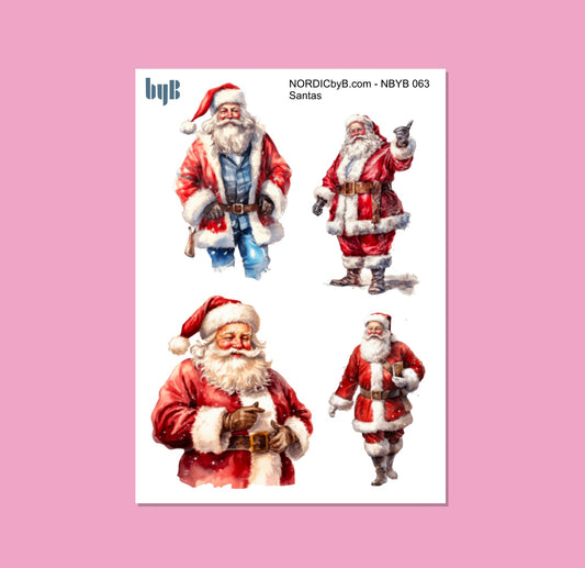 SANTA - Sticker Sheet