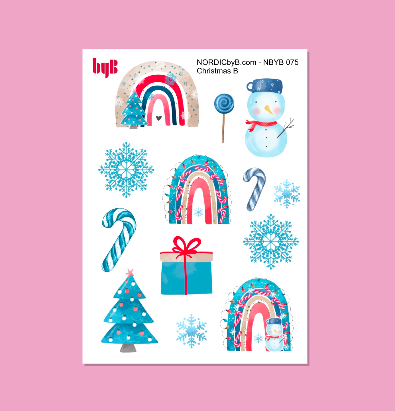 CHRISTMAS - Sticker Sheet