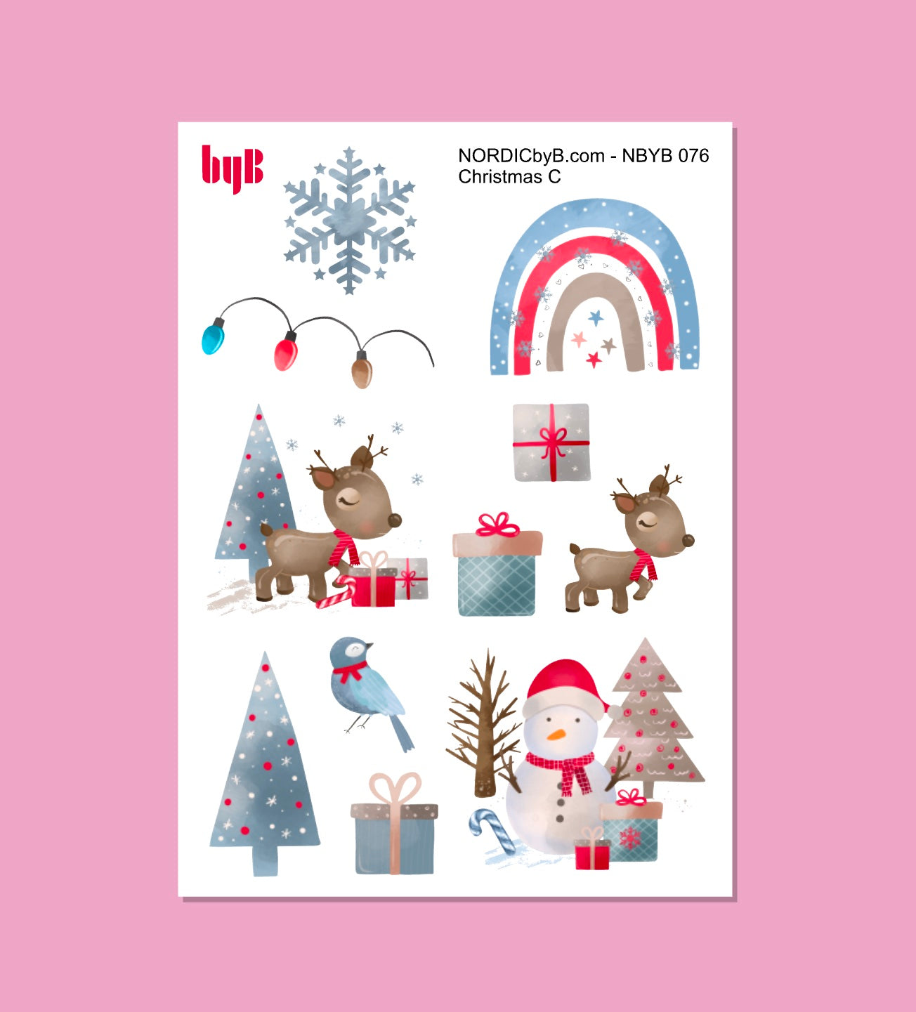 CHRISTMAS - Sticker Sheet
