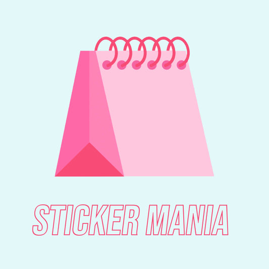 STICKER MANIA - VERDI CA KR 500,-