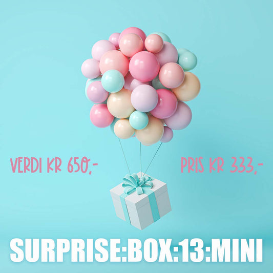 SURPRISE:BOX:13:MINI - LANSERINGSDATO 1 JUNI