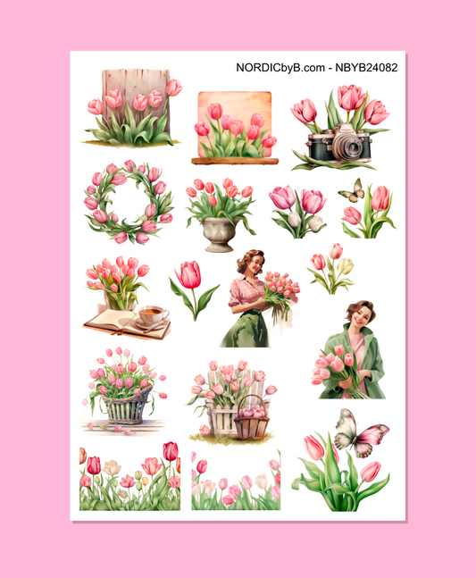 Tulips Sticker Sheet