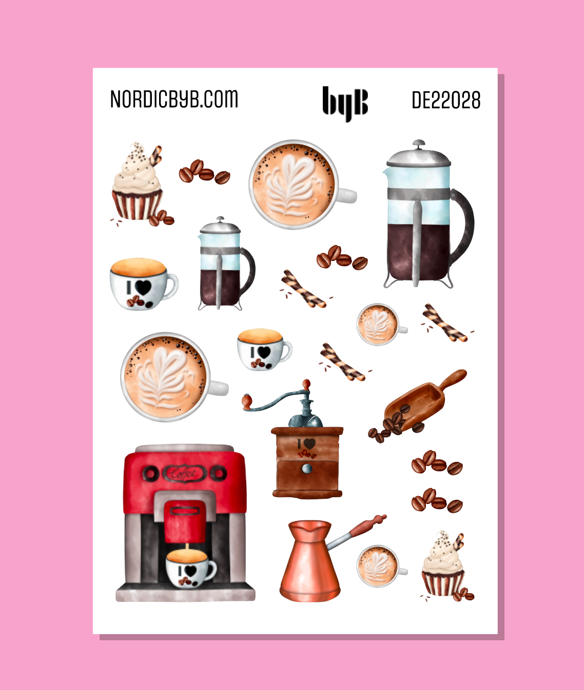 Coffee Sticker Sheet