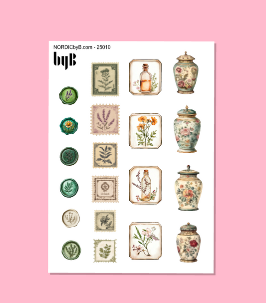 APOTHECARY Sticker Sheet