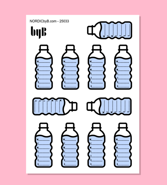 DRINK WATER Sticker Sheet