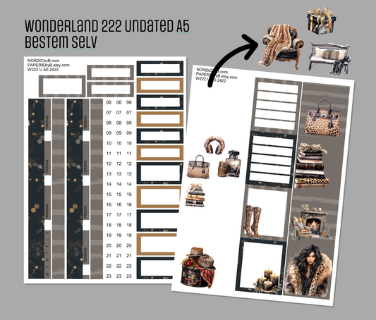 CUSTOM WONDERLAND 222 UNSTACKED A5 - 2 ARK