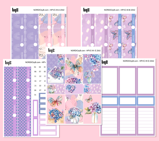 KIT 2542 WEEKLY PAGES - HAPPY PLANNER CL.VERT.
