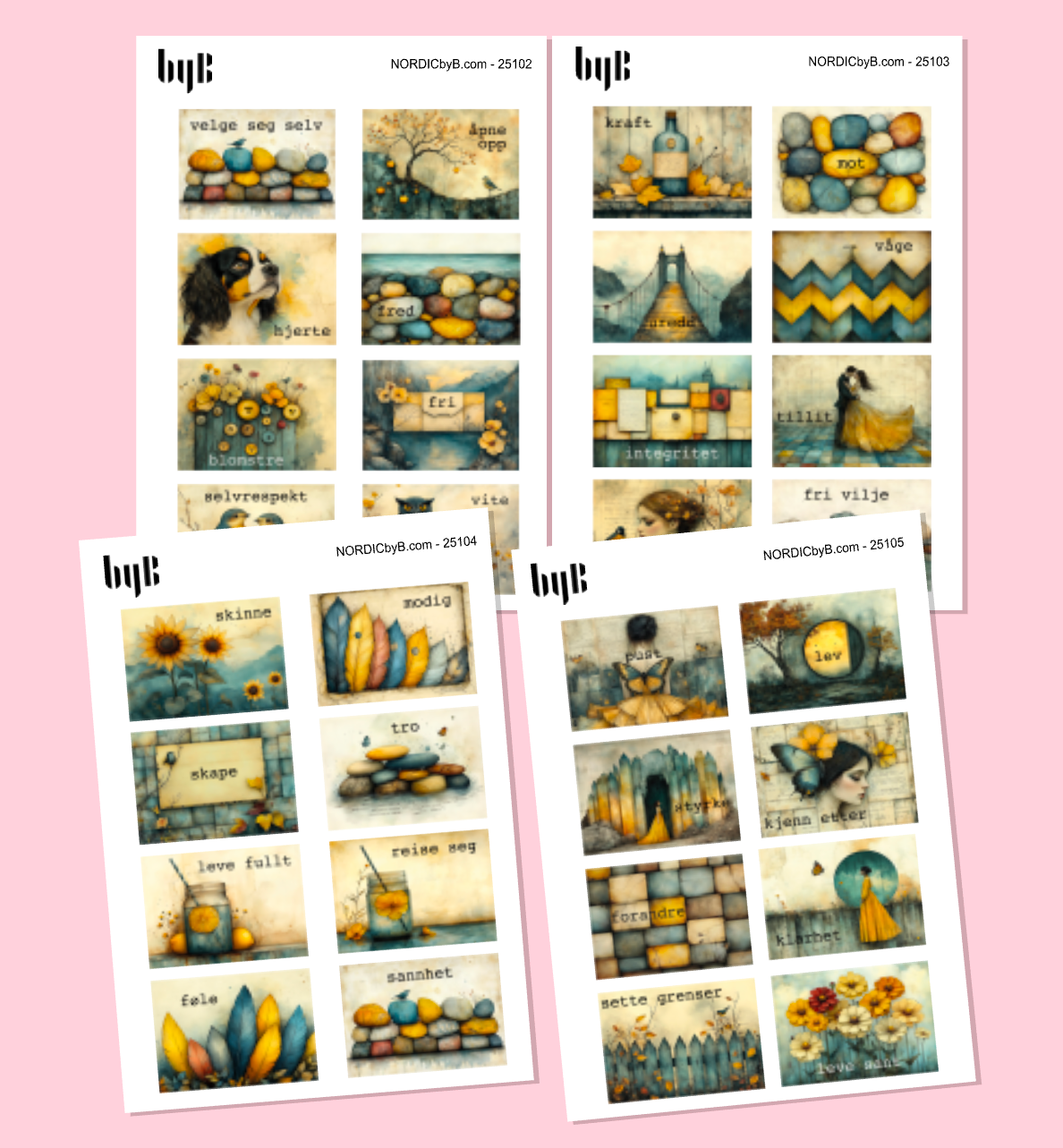 ORD FOR DAGEN Sticker Sheet