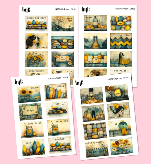 ORD FOR DAGEN Sticker Sheet