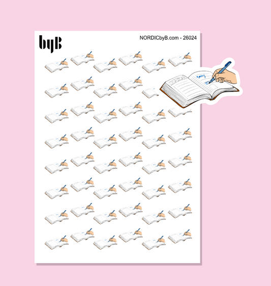 Planning/Writing Icon Stickers