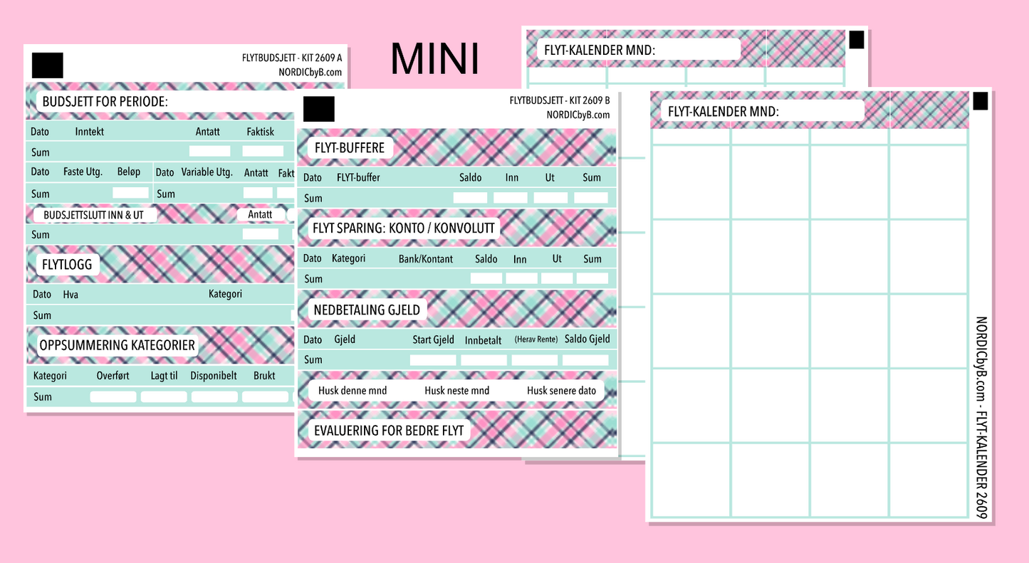 FLYT VIP - Budsjett abonnement MINI, MEDIUM, MASSIV