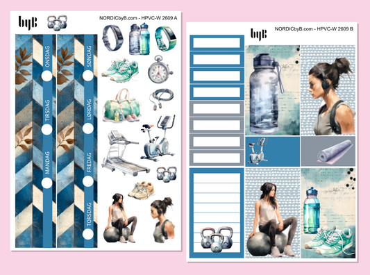 KIT 2609 - 2 SHEET KIT - HAPPY PLANNER CL.VERT.