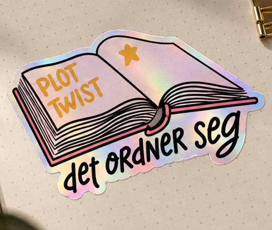 PLOT TWIST - DET ORDNER SEG die cut klister