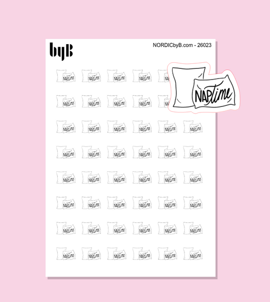 NapTime Icon Stickers