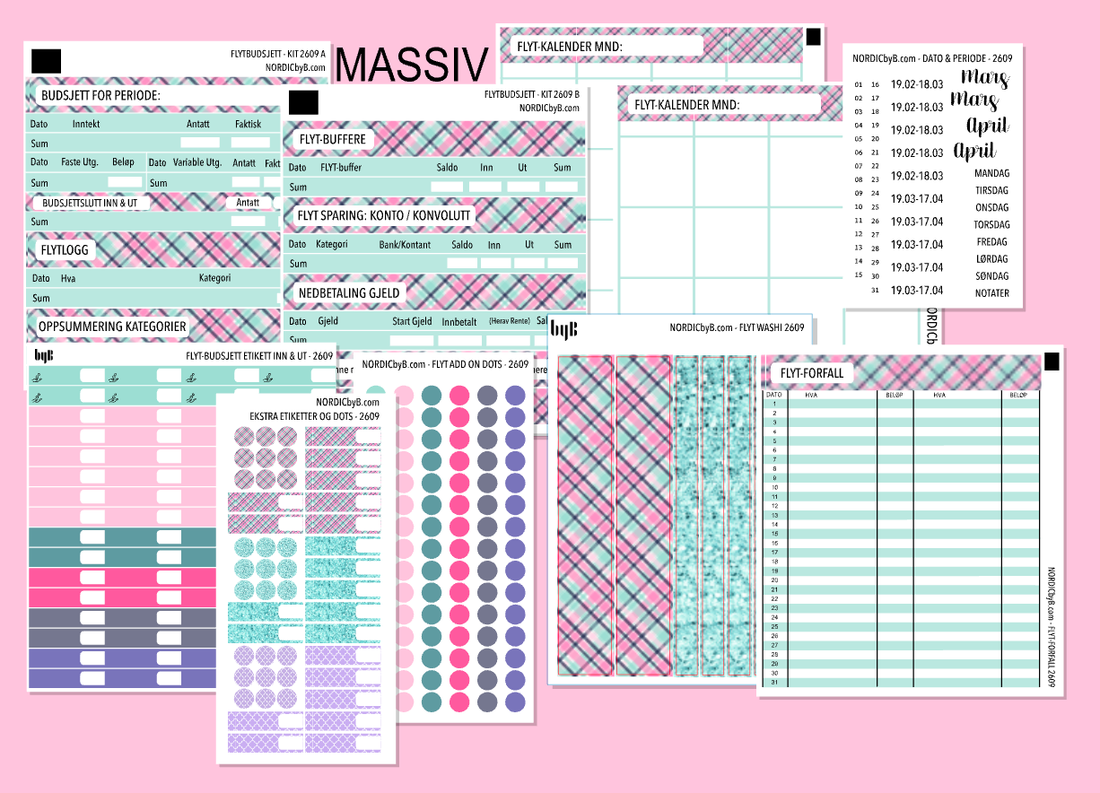 FLYT VIP - Budsjett abonnement MINI, MEDIUM, MASSIV