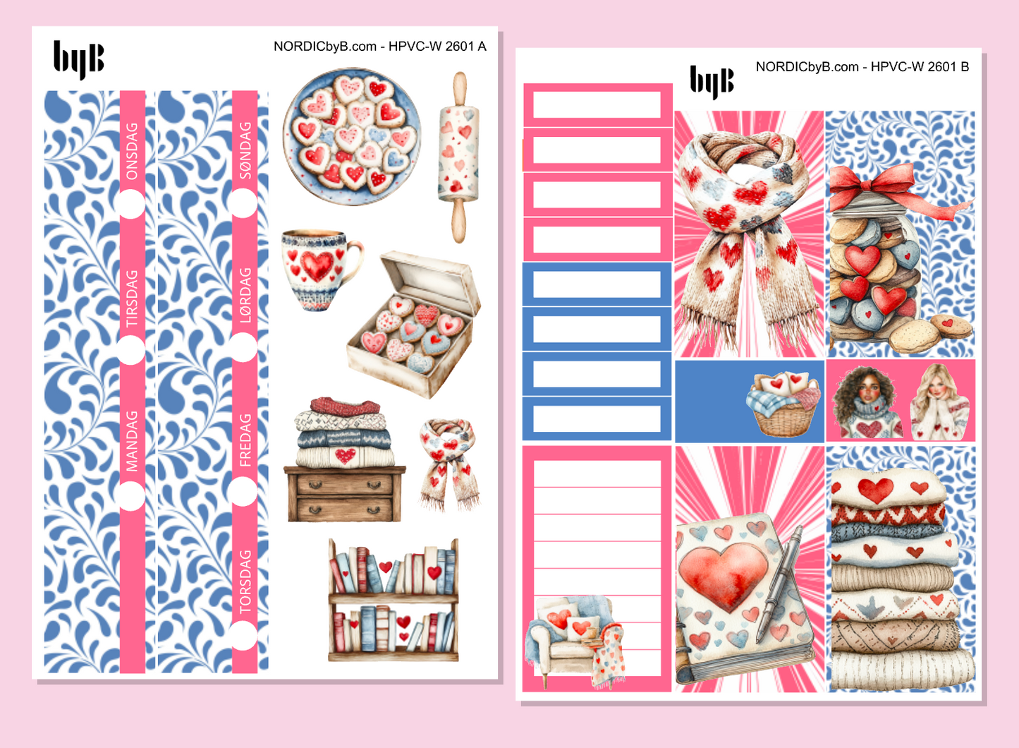 KIT 2601 - 2 SHEET KIT - HAPPY PLANNER CL.VERT.