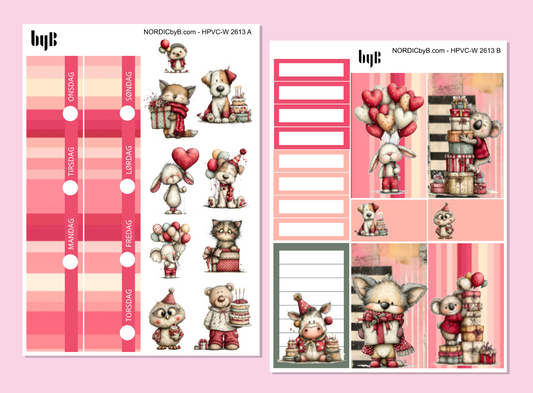 KIT 2613 - 2 SHEET KIT - HAPPY PLANNER CL.VERT.