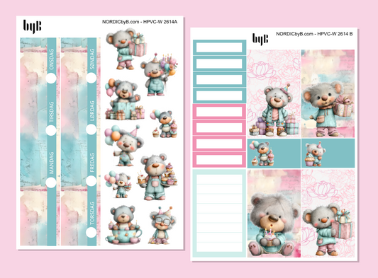 KIT 2614 - 2 SHEET KIT - HAPPY PLANNER CL.VERT.