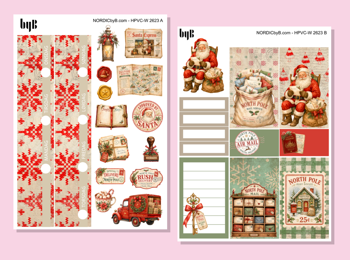 KIT 2623 - 2 SHEET KIT - HAPPY PLANNER CL.VERT.