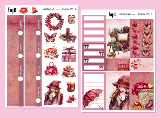 KIT 2551 - 2 SHEET KIT - HAPPY PLANNER CL.VERT.