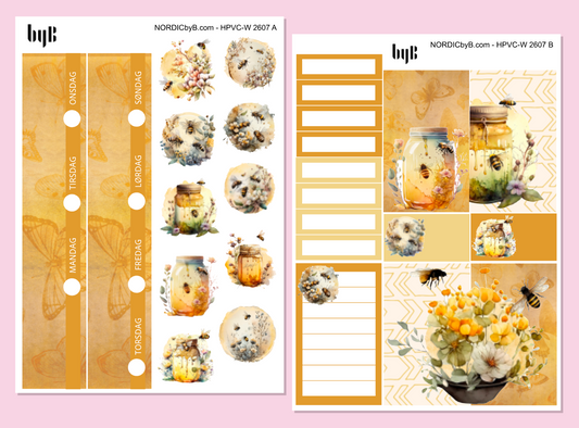 KIT 2607 - 2 SHEET KIT - HAPPY PLANNER CL.VERT.