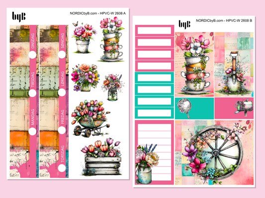 KIT 2608 - 2 SHEET KIT - HAPPY PLANNER CL.VERT.