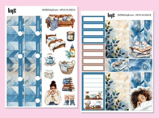 KIT 2552 - 2 SHEET KIT - HAPPY PLANNER CL.VERT.