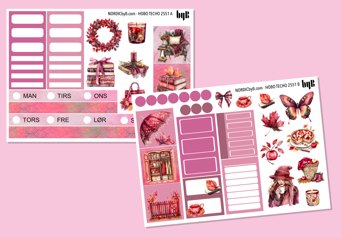 2551 Hobonichi Techo Cousin Kit - 2 ark