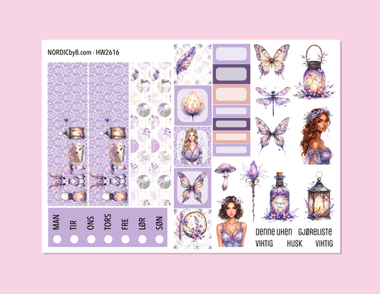 2616 Purple Veil Hobonichi Weeks MiniKit