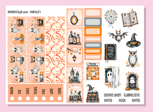 2621 Happy Halloween Hobonichi Weeks MiniKit