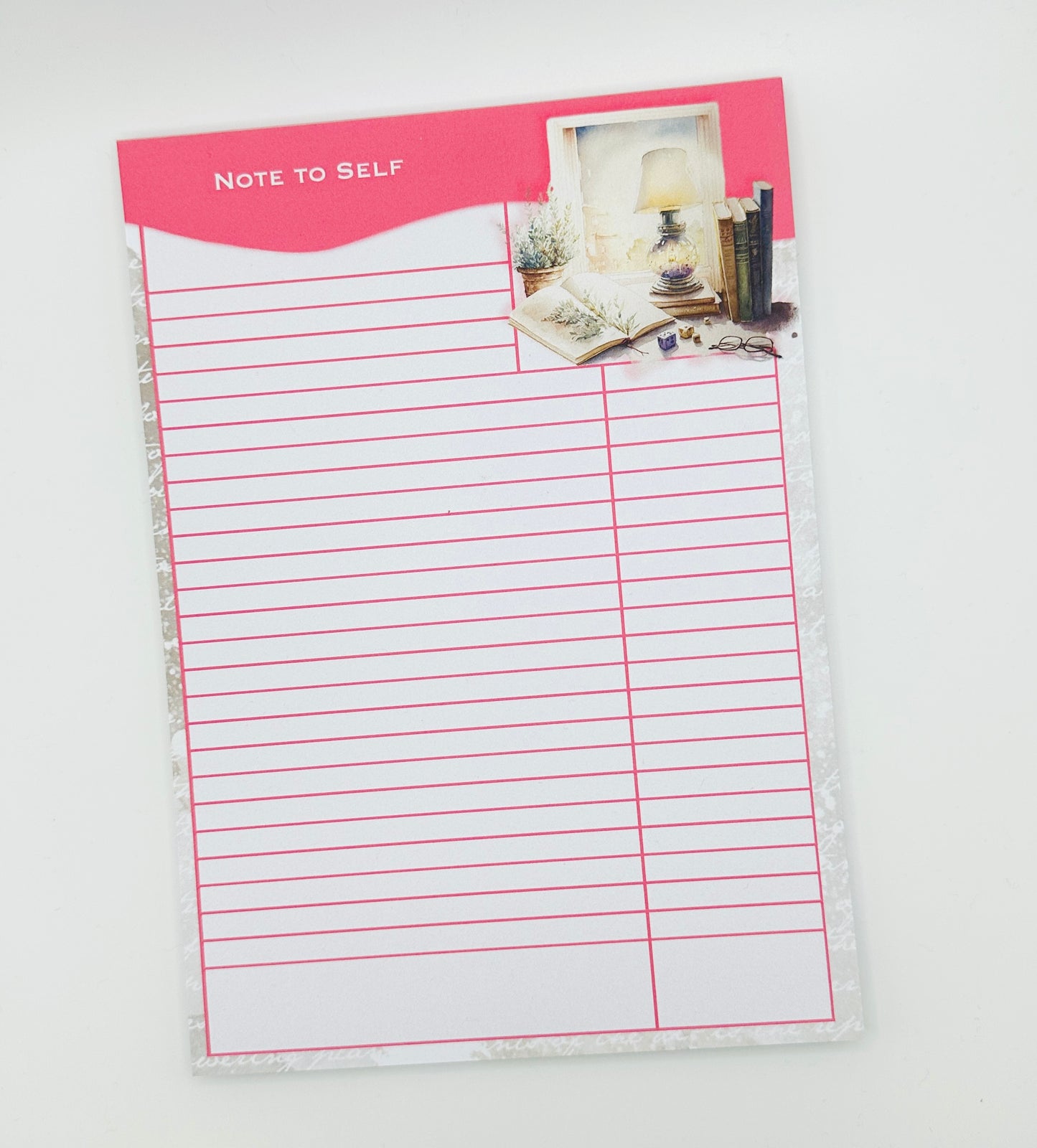 NOTE TO SELF notepad A5
