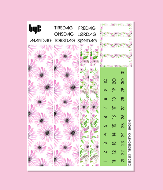 2550 INSIGHT PLANNER KALENDER-SIDE - 1 ark