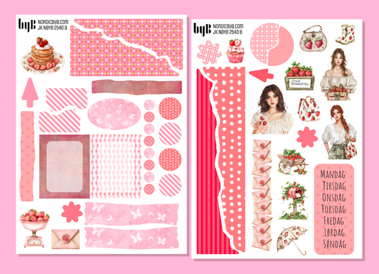 2540 STRAWBERRY Journaling Kit