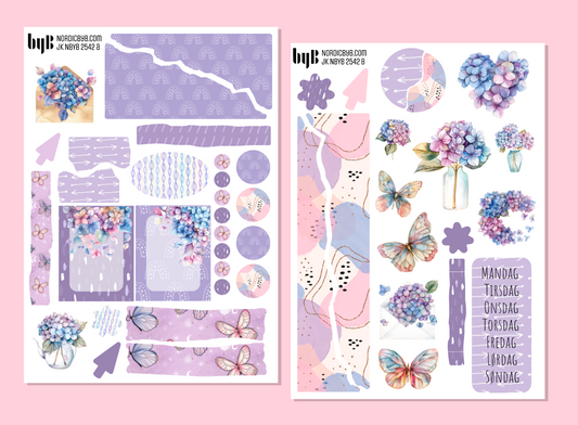 2542 HYDRANGEA Journaling Kit