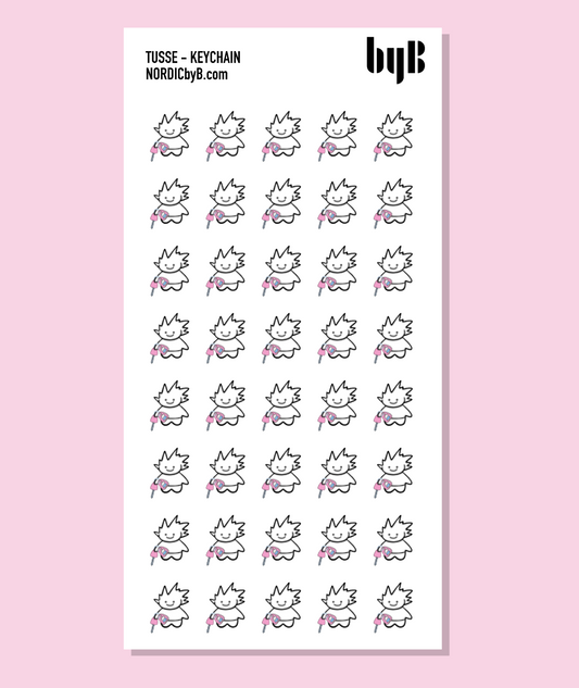 TUSSE KEYCHAIN (ikon)