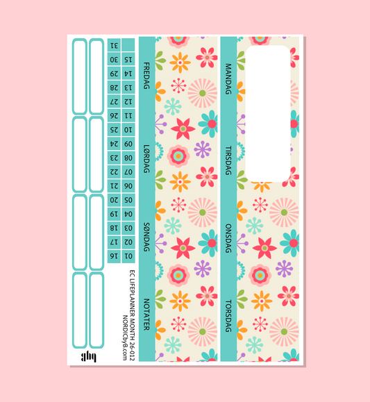 EC LIFEPLANNER MONTHLY PAGE LP M 26-012