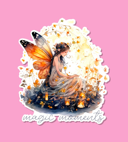 Magic Moments Die Cut Sticker