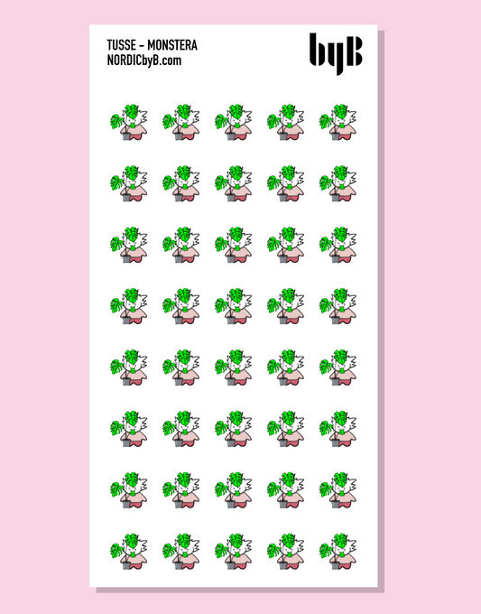 TUSSE MONSTERA (ikon)