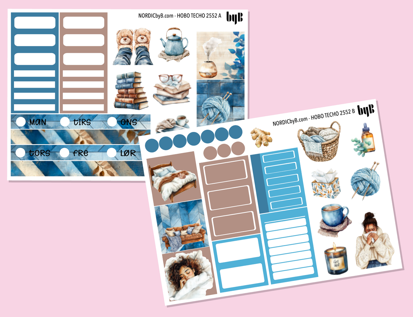 2552 Hobonichi Techo Cousin Kit - 2 ark