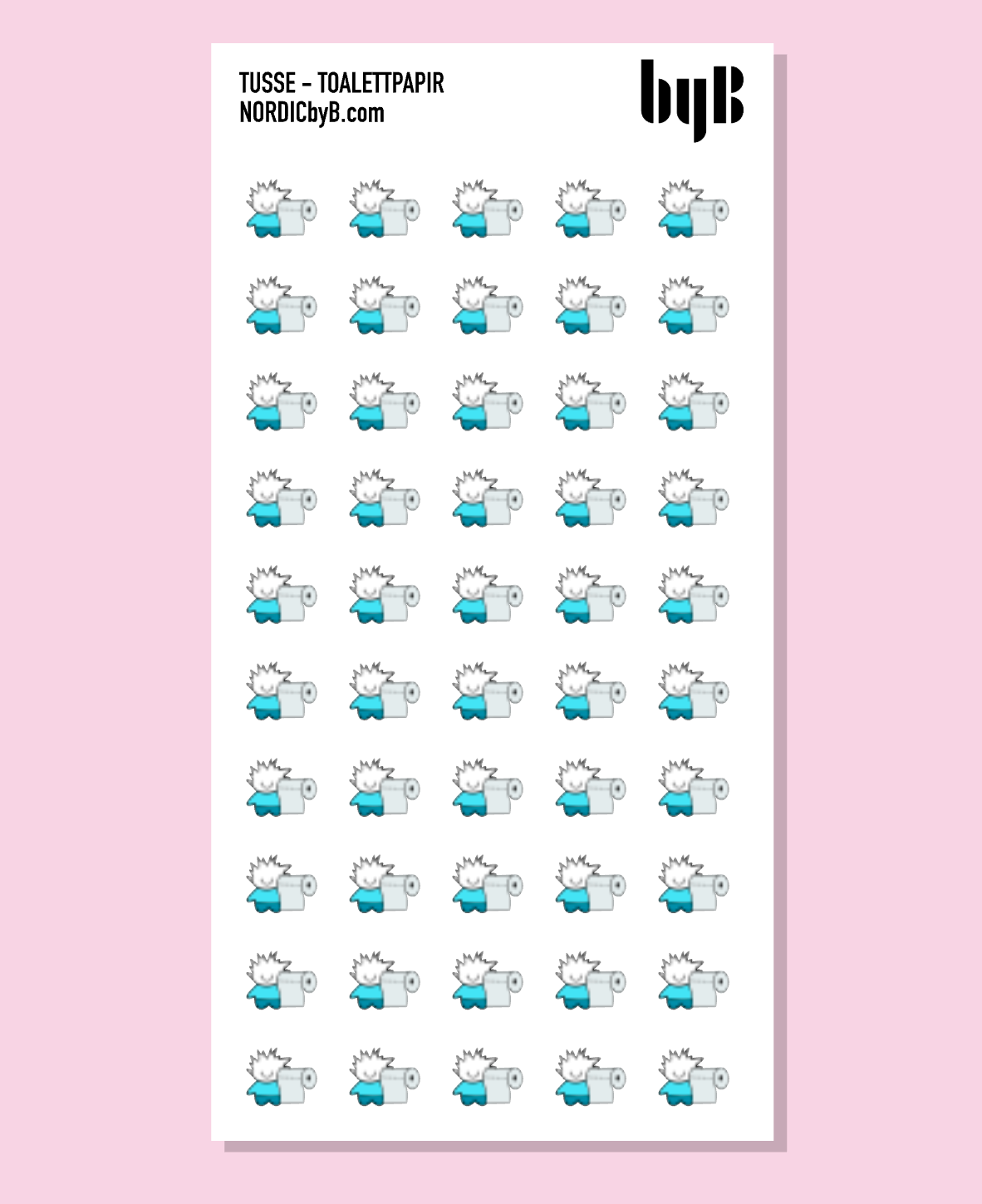 TUSSE TOALETTPAPIR (ikon)