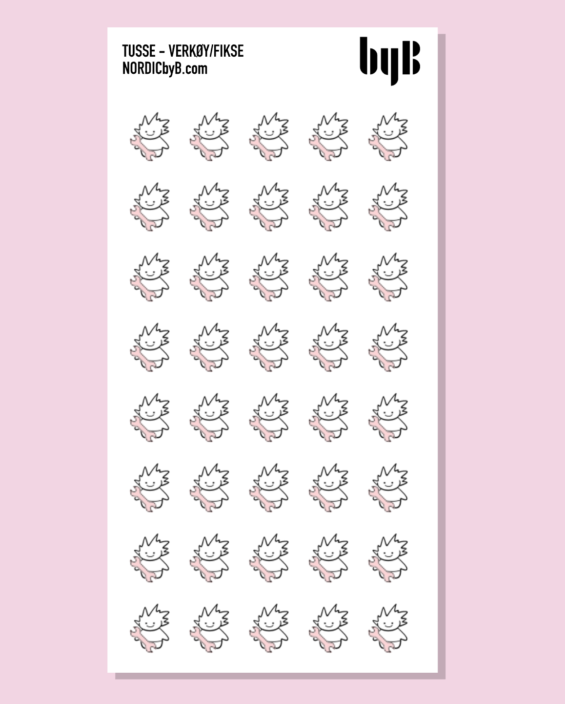 TUSSE VERKTØY/FIKSE (ikon)