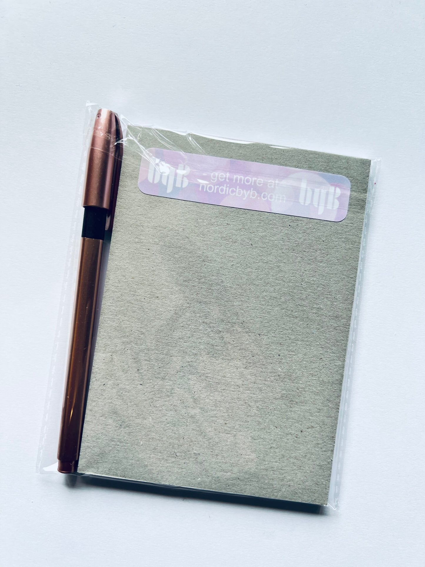 MAKE IT HAPPEN notepad A6 50 pages with Zebra gel pen